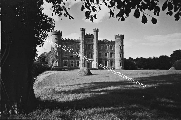 GORMANSTOWN CASTLE  SOUTH FRONT FROM SOUTH WEST